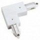 Connecteur 90° pour rail 1 allumage 230V