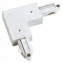 Connecteur 90° pour rail 1 allumage 230V